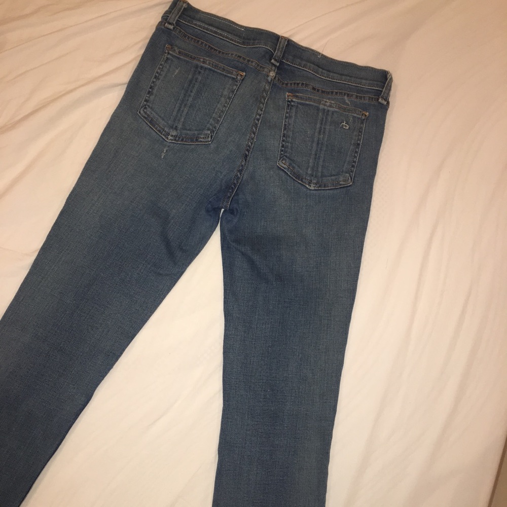 Rag & Bone Skinny in Destroyed